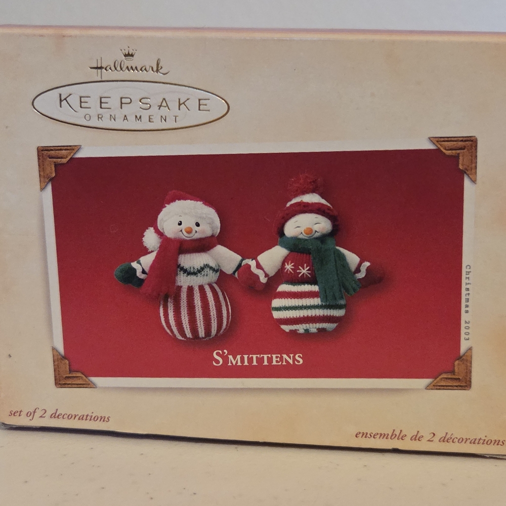 Hallmark Keepsake S'Mittens Ornaments